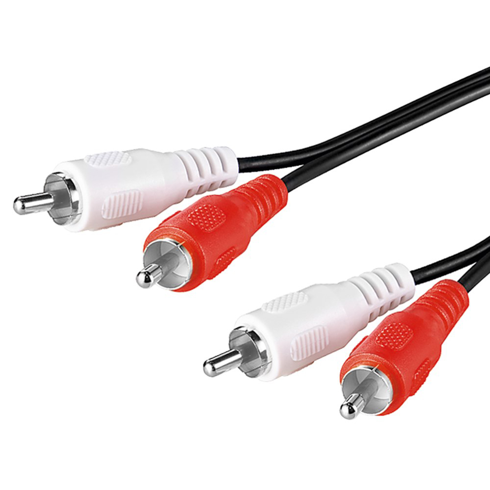 Dynavox Alta Qualit&agrave; Cinch-Stecker-Set 2 X Rosso