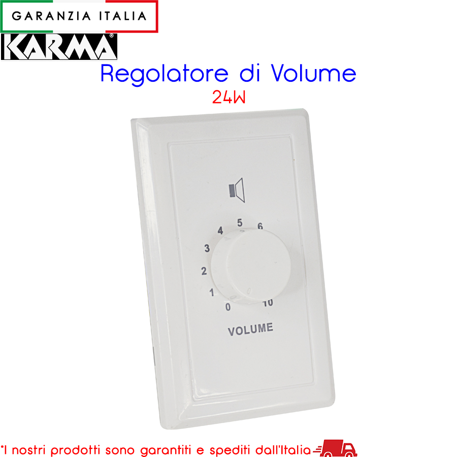 Regolatore di volume 24W - AT 24 Karma Italiana zoomable