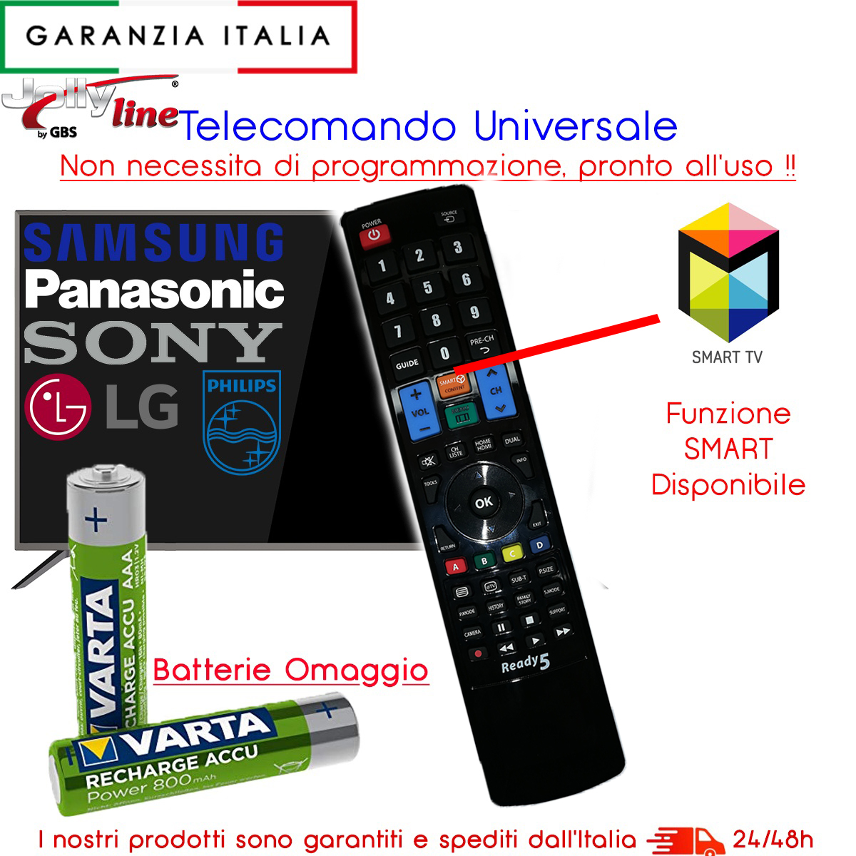 TELECOMANDO UNIVERSALE PER TV PANASONIC CT CX DMP EUR N2Q zoomable