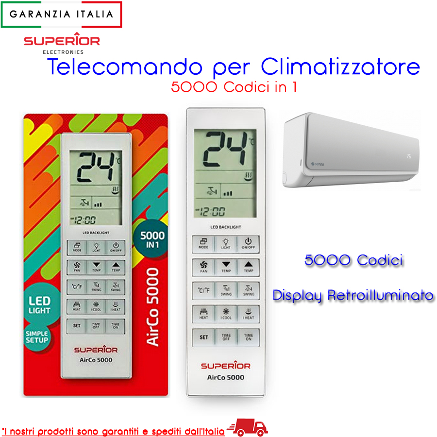 Telecomando per condizionatore AKIRA- aria condizionata zoomable