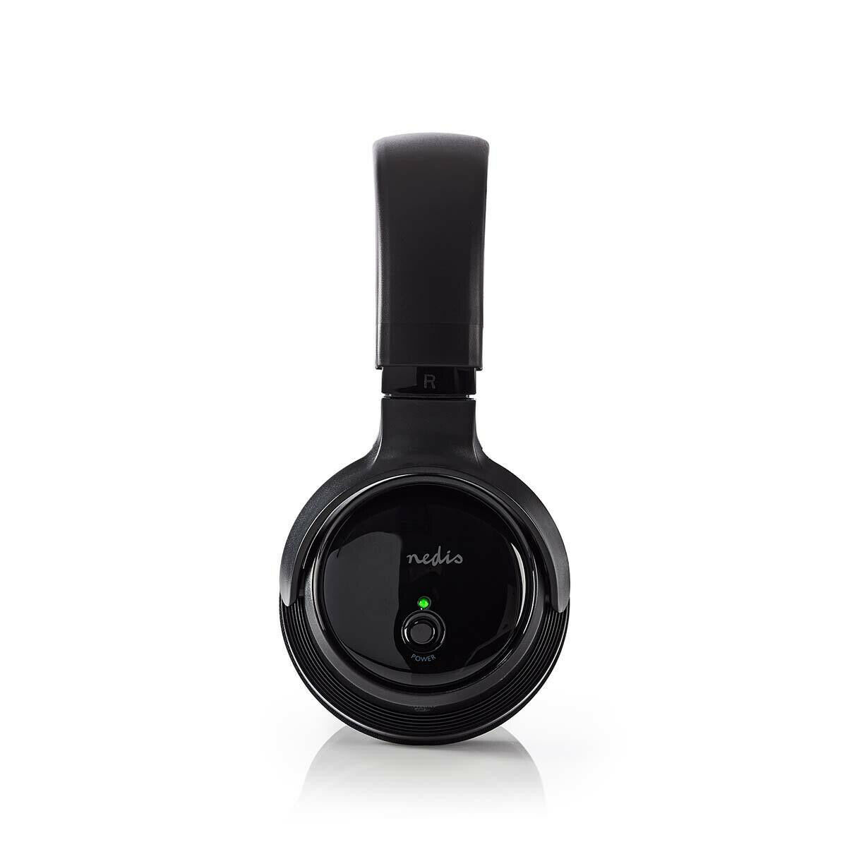 HAVTRHP20KN - Cuffie e Auricolari - elettronicadefilippo srl - CUFFIA  WIRELESS NVS HI-GRADE CF-100 A RADIOFREQUENZA NERA