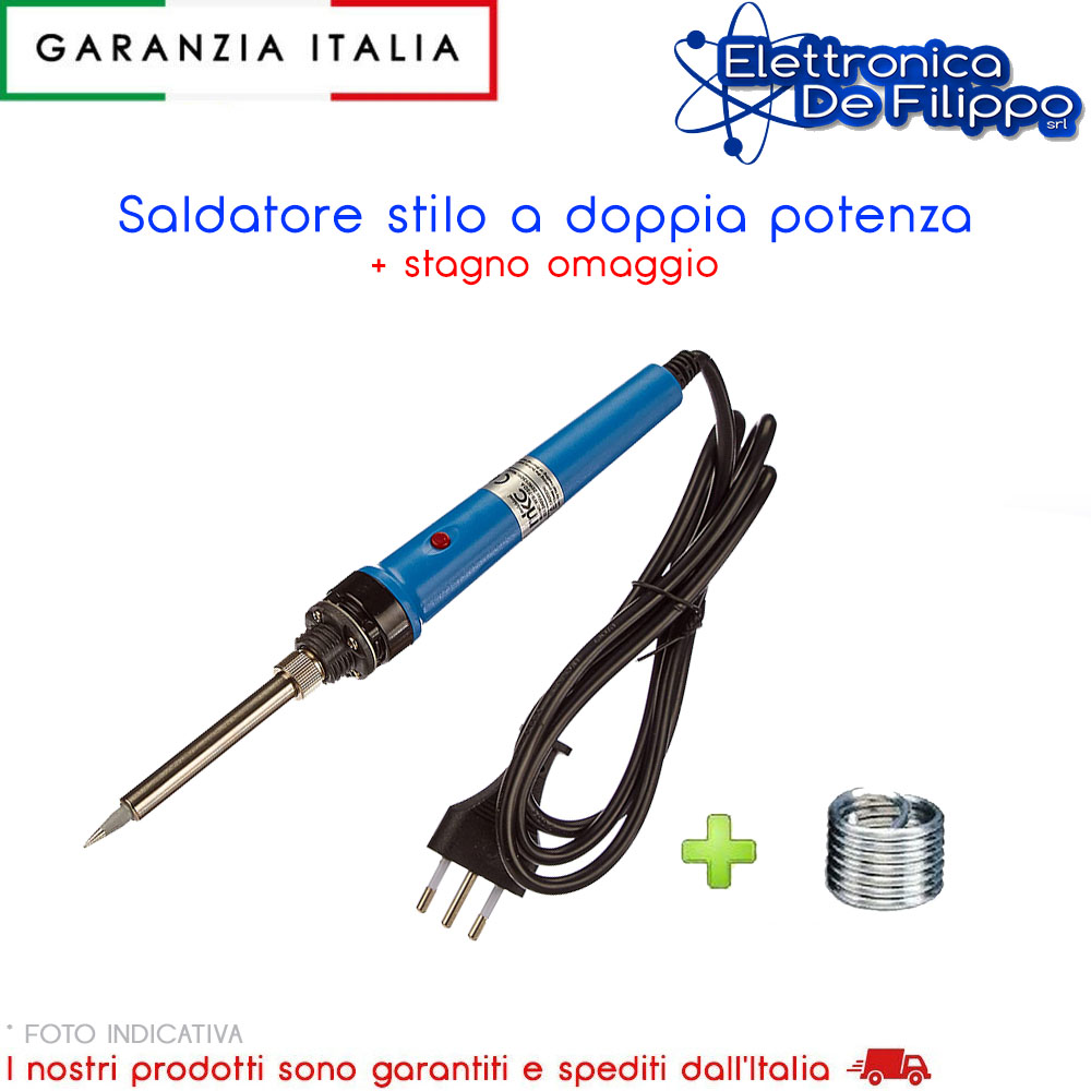 Saldatore 20-130w Doppia Potenza 220v LIFE 37.Z070D SALDATORE 20 - Foto 7