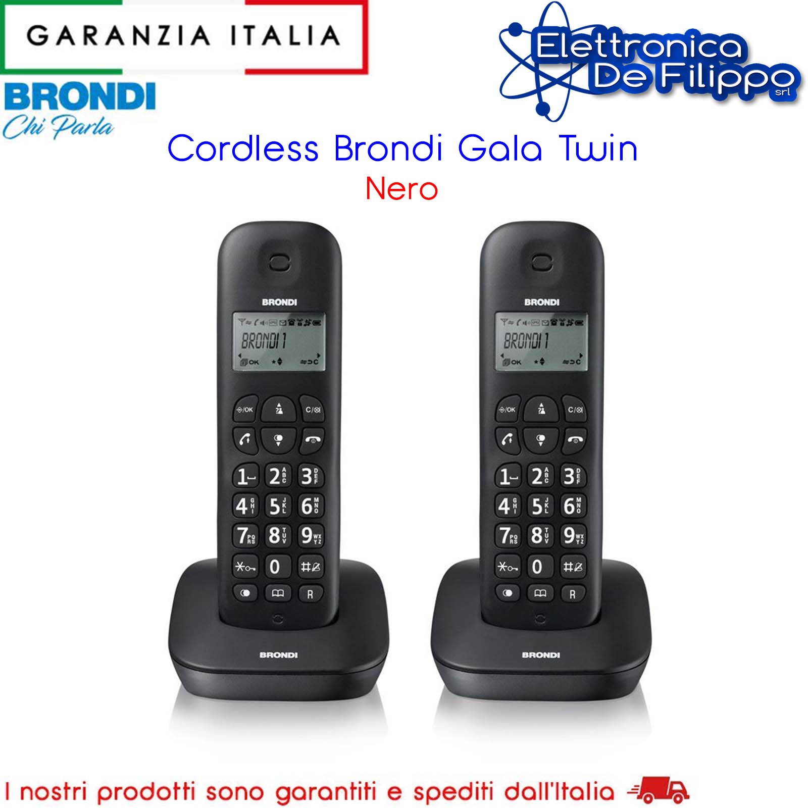 Vendita online del Cordless con 4 tasti larghi personalizzabili