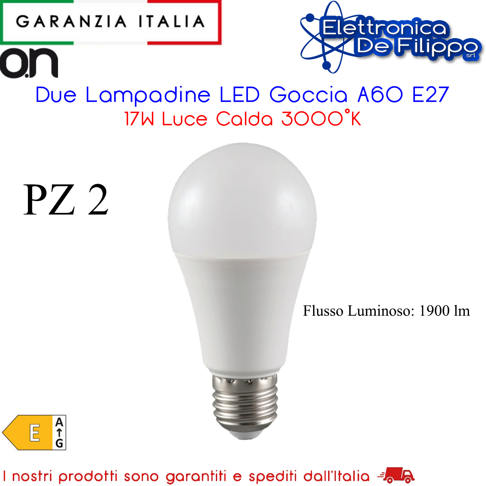 23003648-X2 - Lampade a led - elettronicadefilippo srl - Lampadina