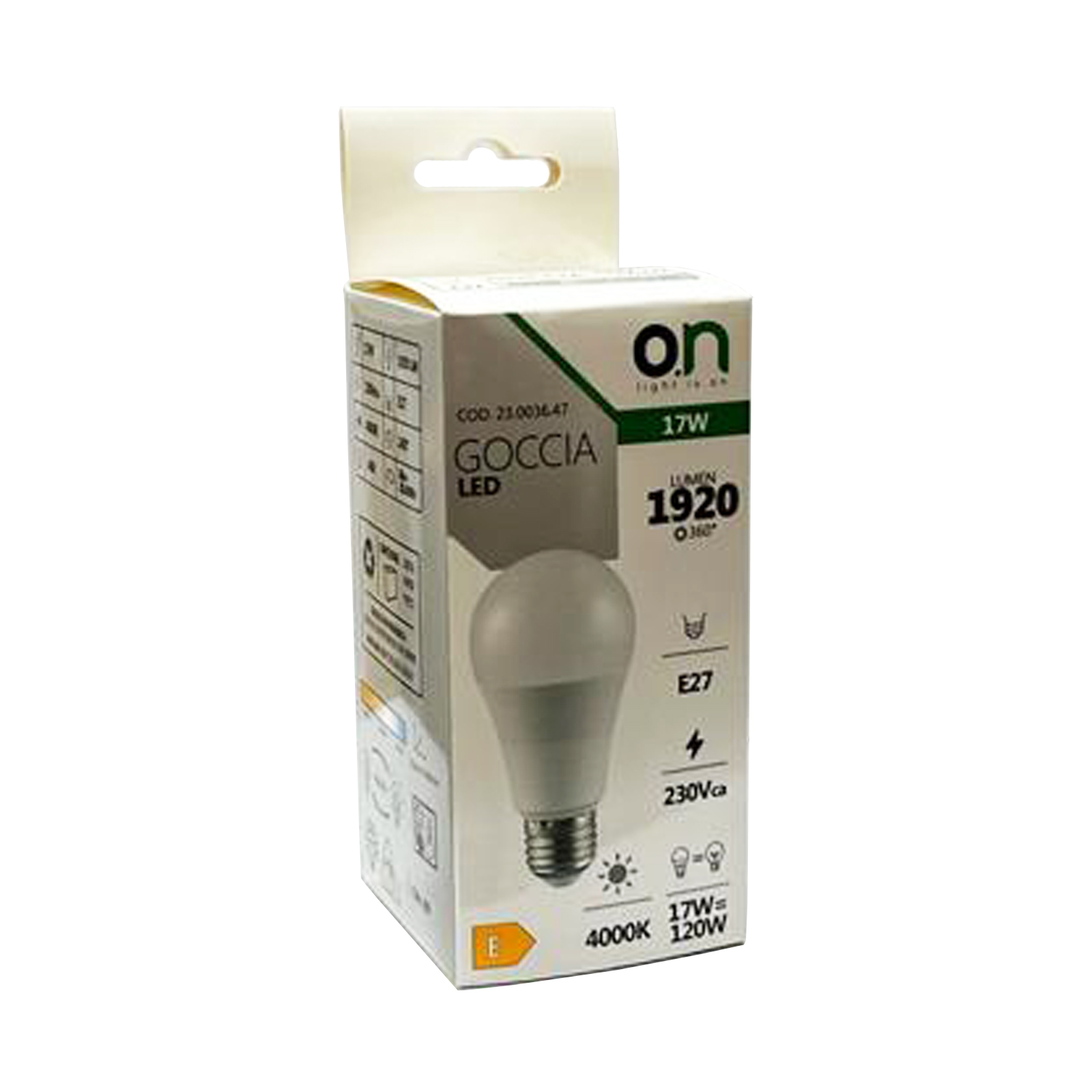 Lampadina LED goccia 120W E27