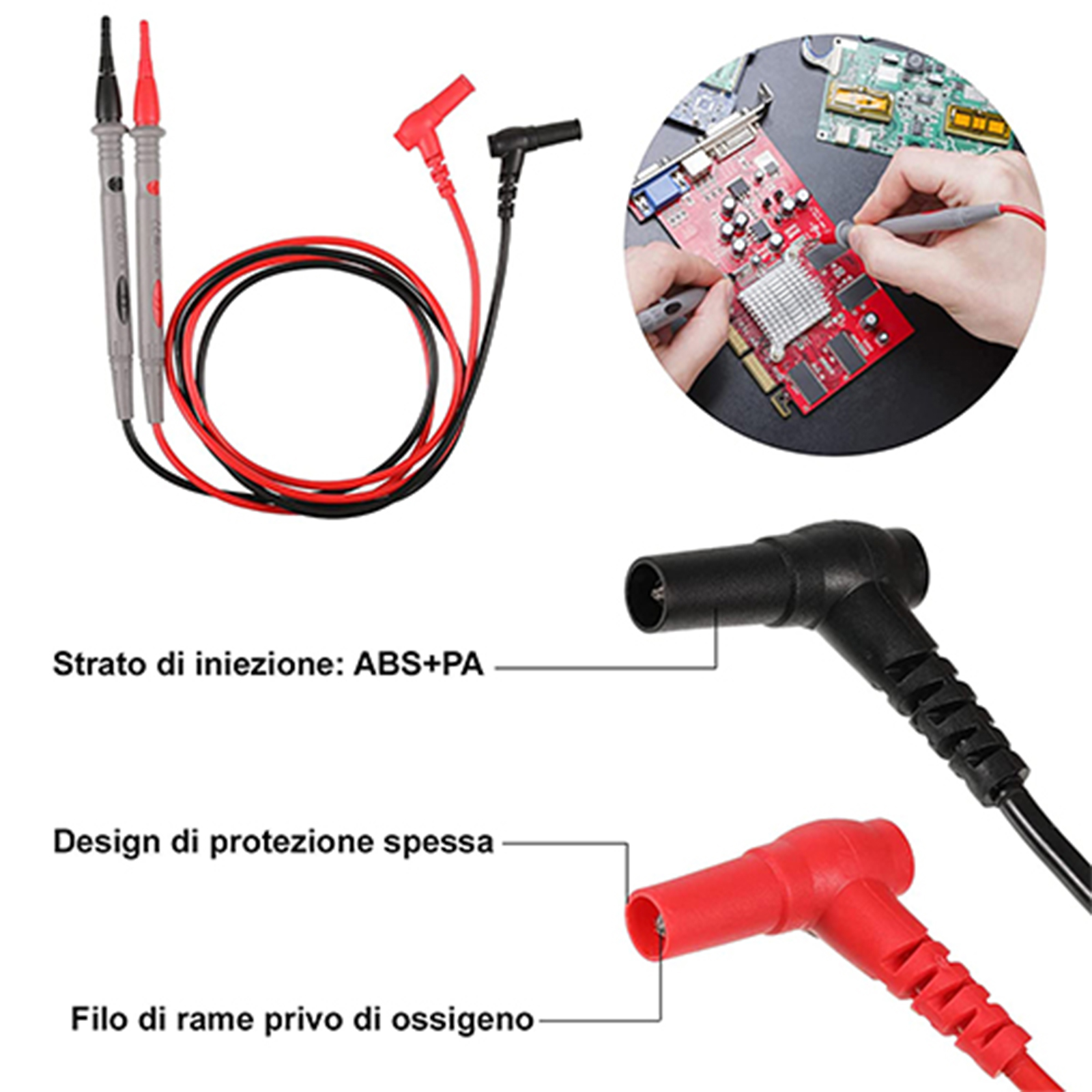 Puntali Per Tester Digitale 04/03682 - GIMAC ELETTRONICA - Foto 9