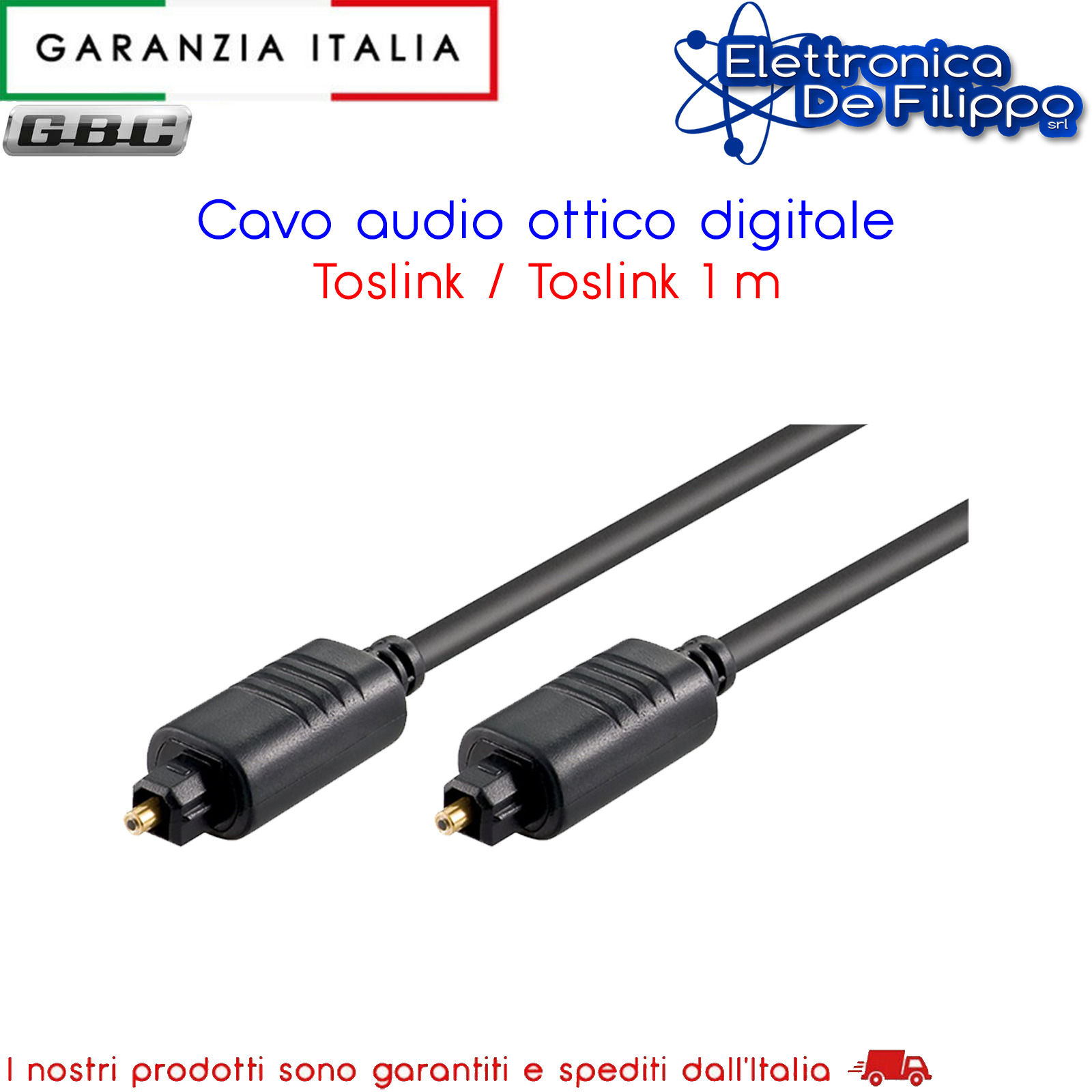 Cavo Ultra HDTV Premium Toslink - Cavo Audio Ottico Da 15 - Foto 10