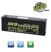 BATTERIA RICARICABILE AL PIOMBO 12V 2.3A - PER SIRENE ANTIFURTI E ALTRO