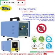 Generatore di ozono/ Purificatore Aria e Acqua 2 Gr. / Ora - Moel