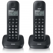 Telefono Cordless Brondi Gala Twin Nero