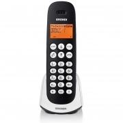 Telefono Cordless Brondi Adara Nero/Bianco
