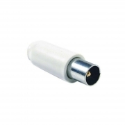 CONNETTORE SPINA MASCHIO TV COASSIALE 75 OHM PER ANTENNA TERRESTRE