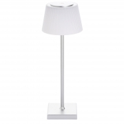 Lampada LED Da Tavolo Dimmerabile - Argento