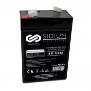 Batteria ricaricabile al piombo 6V 3.2H - 66x33x98mm
