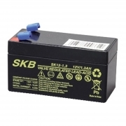 BATTERIA ERMETICA AL PIOMBO AGM 12V 1.3Ah RICARICABILE PER REGISTRATORI DI CASSA