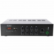 Amplificatore 100V / 50W Con Bluetooth MP3 e Radio FM Scan