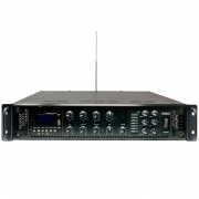 Amplificatore Professionale 100V-350W a 6 Zone Con MP3/DAB/FM/Scan/Bluetooth