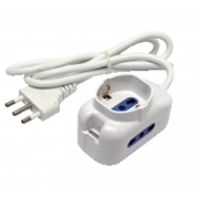 MULTIPRESA COMPATTA 3 POSTI 10-16A-SCHUKO