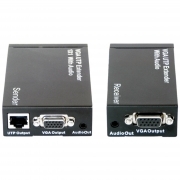 Extender VGA Su Cavo Ethernet Fino a 300mt Con Audio