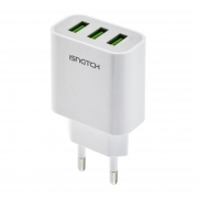 Alimentatore USB 3 Porte 15W Per Smartphone e Tablet
