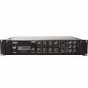 Amplificatore Professionale 100V / 180W a 6 Zone Con MP3