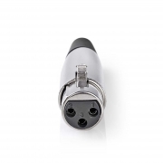 Presa Microfonica XLR 3 Poli Con Aggancio