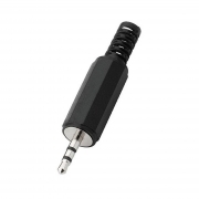 Spina Jack 2,5mm Stereo Con Guidacavo