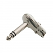Spina Jack 6,3mm Stereo Metallica 90 Gradi