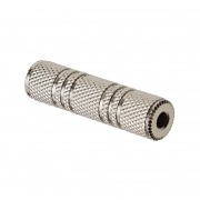 Adattatore Metallico Da Presa 3,5mm Stereo a Presa 3,5mm Stereo