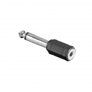 Adattatore Jack Da Spina 6,3mm Mono a Presa Jack 3,5mm Mono