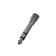 Adattatore Jack In Metallo Da Spina 6,3mm Stereo a Presa Jack 3,5mm Stereo