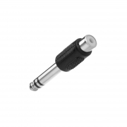 Adattatore Da Spina 6,3mm Stereo a Presa RCA