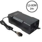 Caricabatterie a Litio per Bici, Monopattini, Hoverboard da 24V 3-PORT INLINE