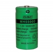 MH5000D - BATTERIA RICARICABILE NI-MH TORCIA D 5500MAH GBC