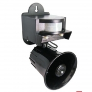 Repellente scaccia volatili sonoro con sensore pir infrarosso LS-2001