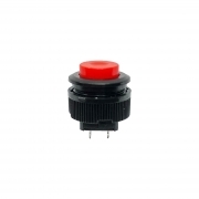 Interruttore a Pulsante Miniatura Stabile Rosso ON-OFF