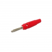 Spina Banana Diametro 4mm Rossa