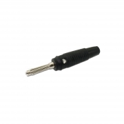 Spina Banana Diametro 4mm Nera