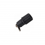Boccola Da Pannello Isolata Per Spine Banana Diametro 4mm Nera
