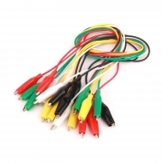 Kit 10 Cavetti Colorati Con Pinze a Coccodrillo