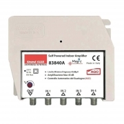 Centralino Auto-Alimentato 4 Ingressi VHF/UHF 40dB 115dBuV