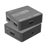 Splitter HDMI 4K 60Hz HDR 2 Uscite Con Downscaling