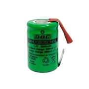 Batteria Ricaricabile Ni-Mh 4/5 SC 2000mAh