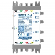 Multiswitch Ibrido Con 4 Cavi dCSS / SCR / Legacy a 4 Derivate