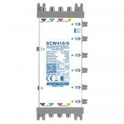Multiswitch Ibrido Con 4 Cavi dCSS / SCR / Legacy Con 6 Derivate