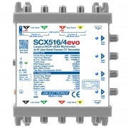 Multiswitch Ibrido Passante 5 Ingressi e 5 Uscite dCSS/SCR Idoneo SKY