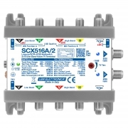 Multiswitch Ibrido 5 Cavi A.C.G. dCSS / SCR / Legacy Con 2 Derivate