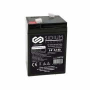 Batteria Al Piombo Ricaricabile 6V 4,5Ah
