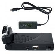 Decoder Digitale Terrestre DVB-T2 Scart / HDMI USB LAN
