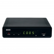 Decoder Digitale Terrestre DVB-T2 Scart/HDMI USB LAN Con Cavo HDMI Incluso